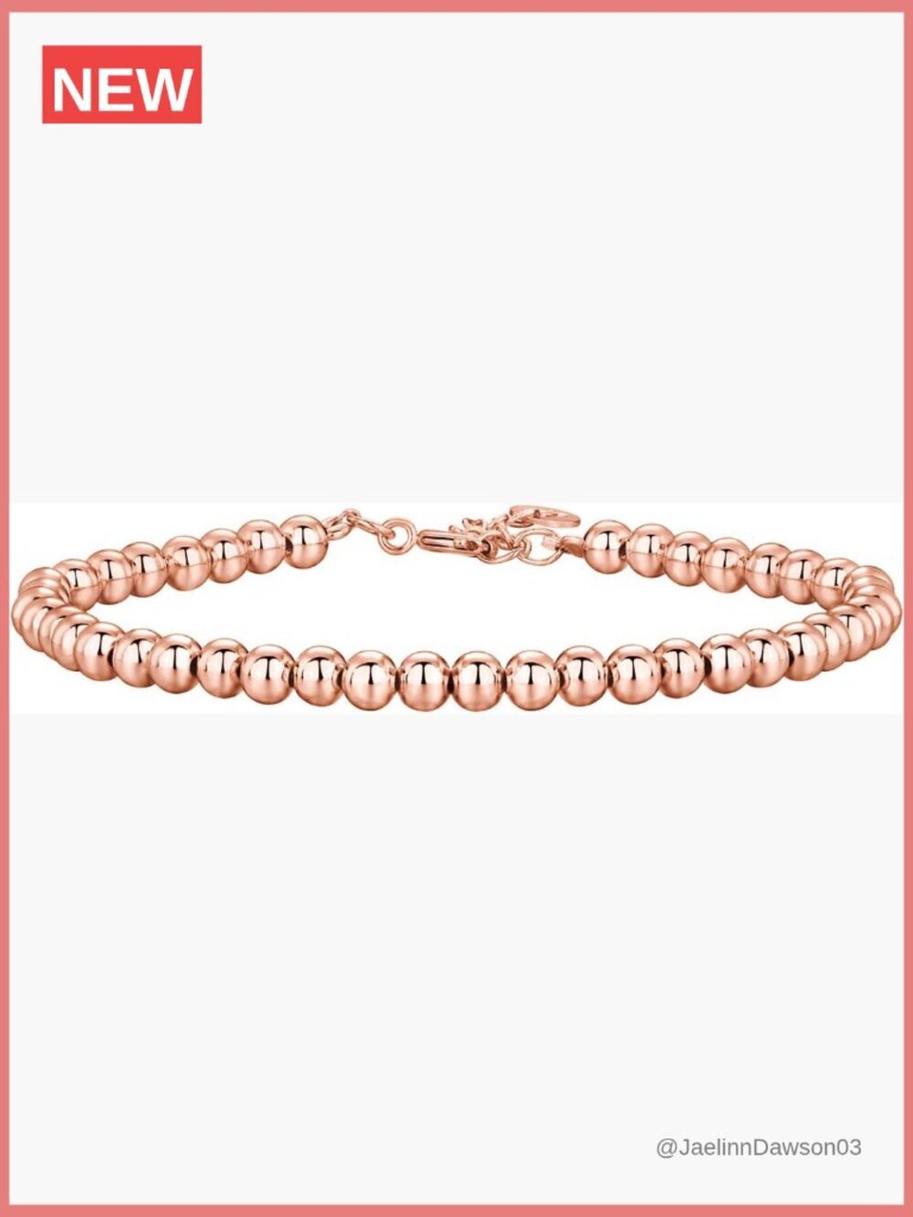 Stackable Gold Bead Bracelet Adjustable Dainty Layering